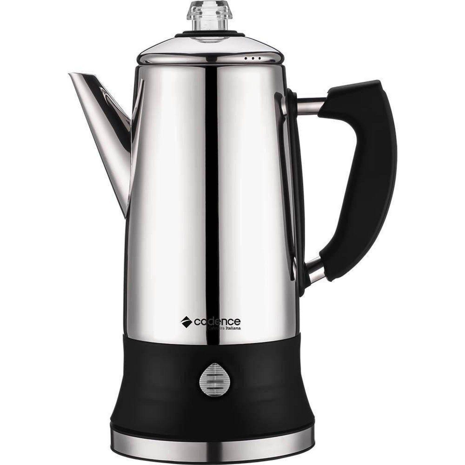 Cafeteira Italiana Elétrica Inox Cadence 220V - Cafeteira Italiana ...