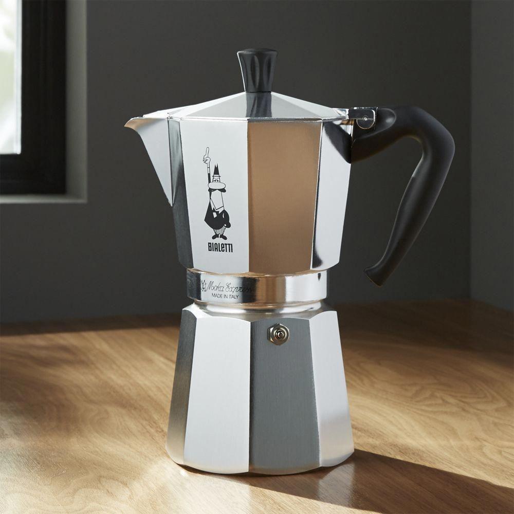 Cafeteira italiana Moka de 6 xícaras Bialetti Cafeteiras Elétricas e Acessórios Magazine Luiza