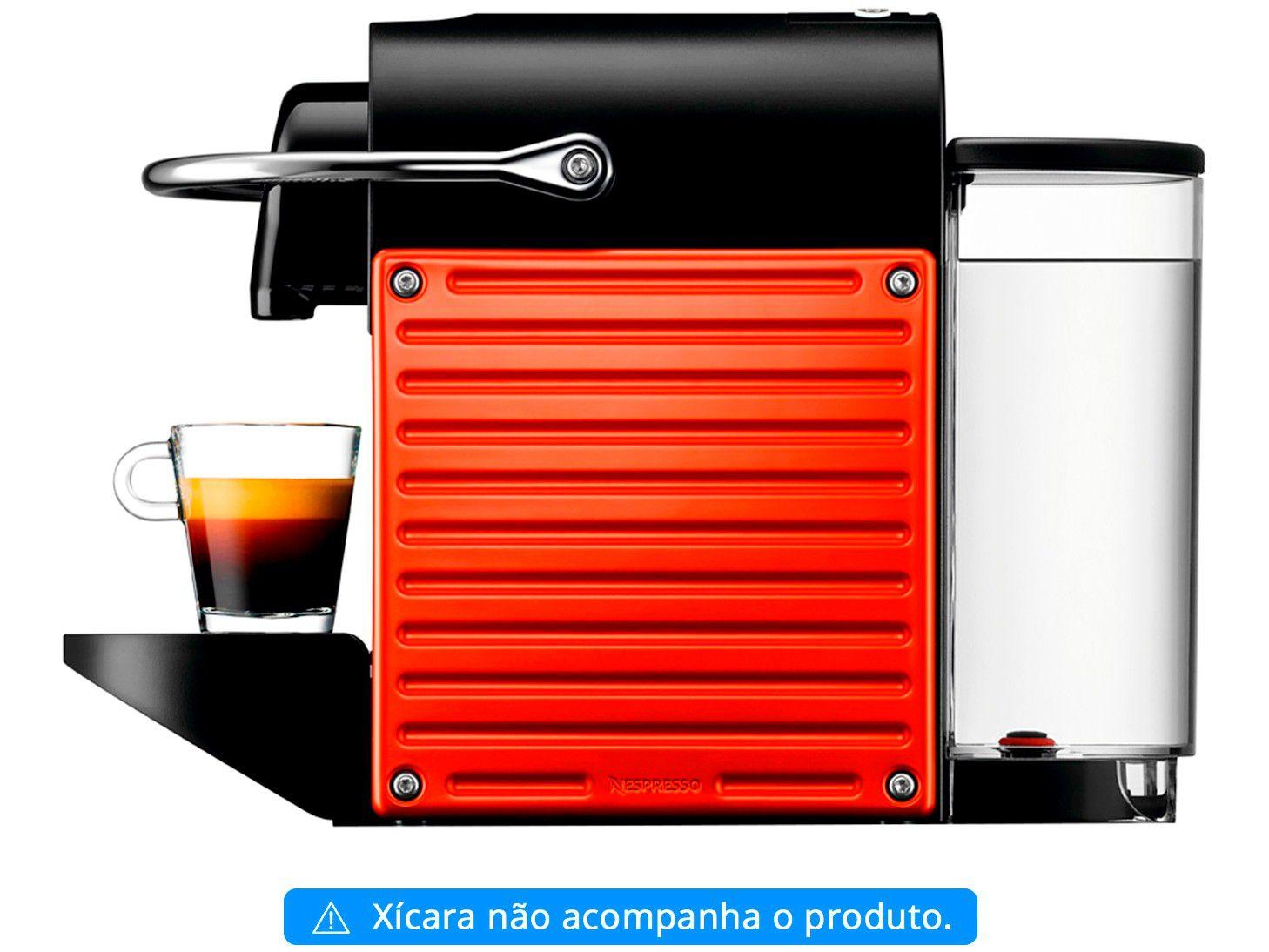 Cafeteira Nespresso Pixie Vermelha - Cafeteira Nespresso - Magazine Luiza