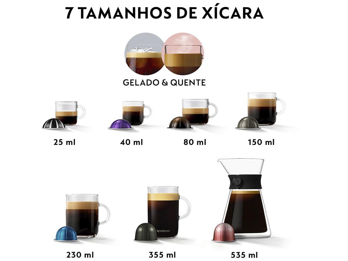 Cafeteira Nespresso Vertuo Next Preto Fosco