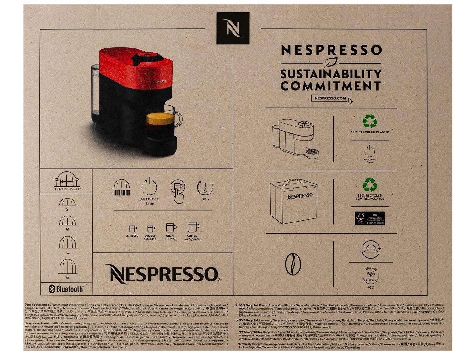 Cafeteira Nespresso Vertuo Pop Branca