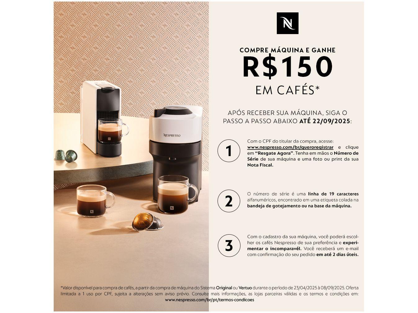 Cafeteira Nespresso Vertuo Pop