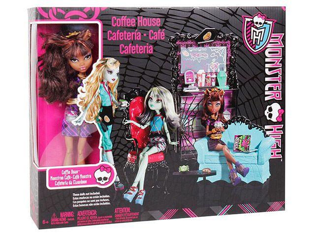 Cafeteria da Clawdeen Monster High - Mattel - Cafeteira de Brinquedo -  Magazine Luiza