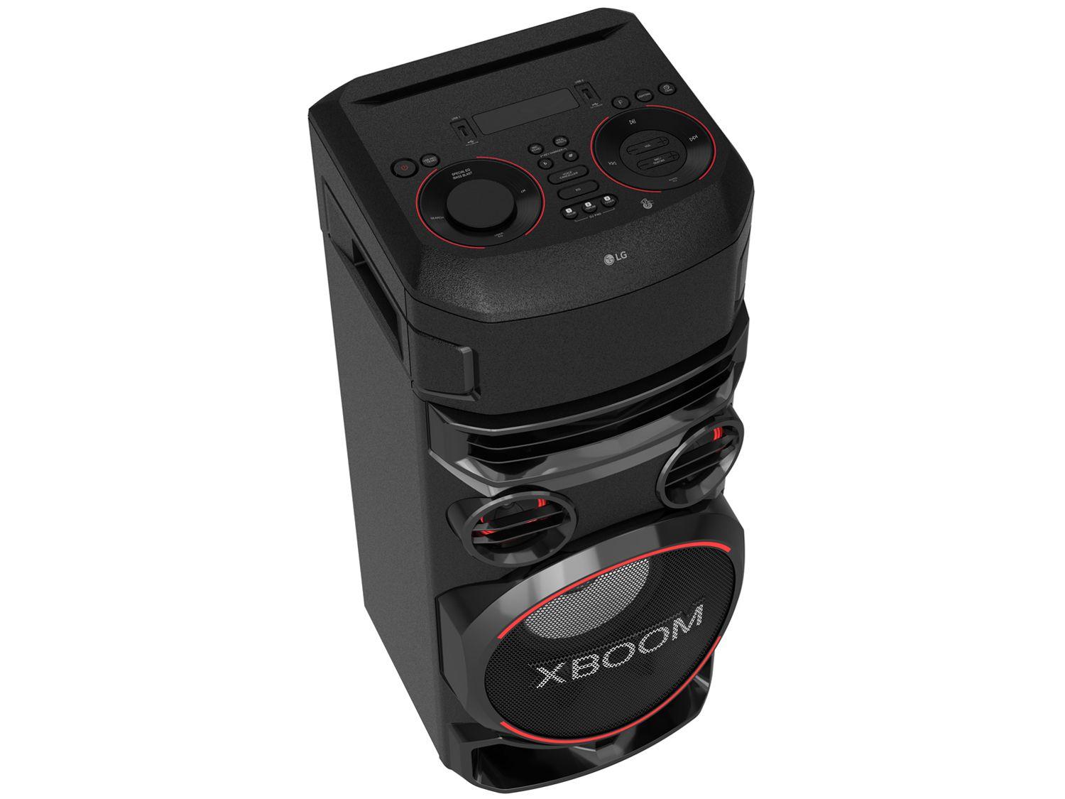 Caixa Acústica LG XBOOM RN9 Multi Bluetooth Super Graves Entrada de
