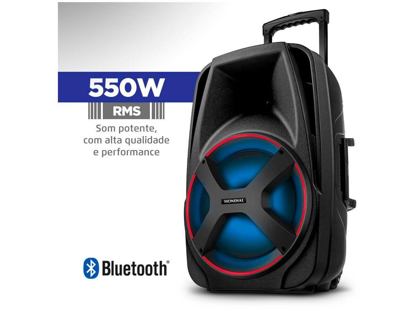 Caixa Amplificada Connect Power Mondial Cm-550