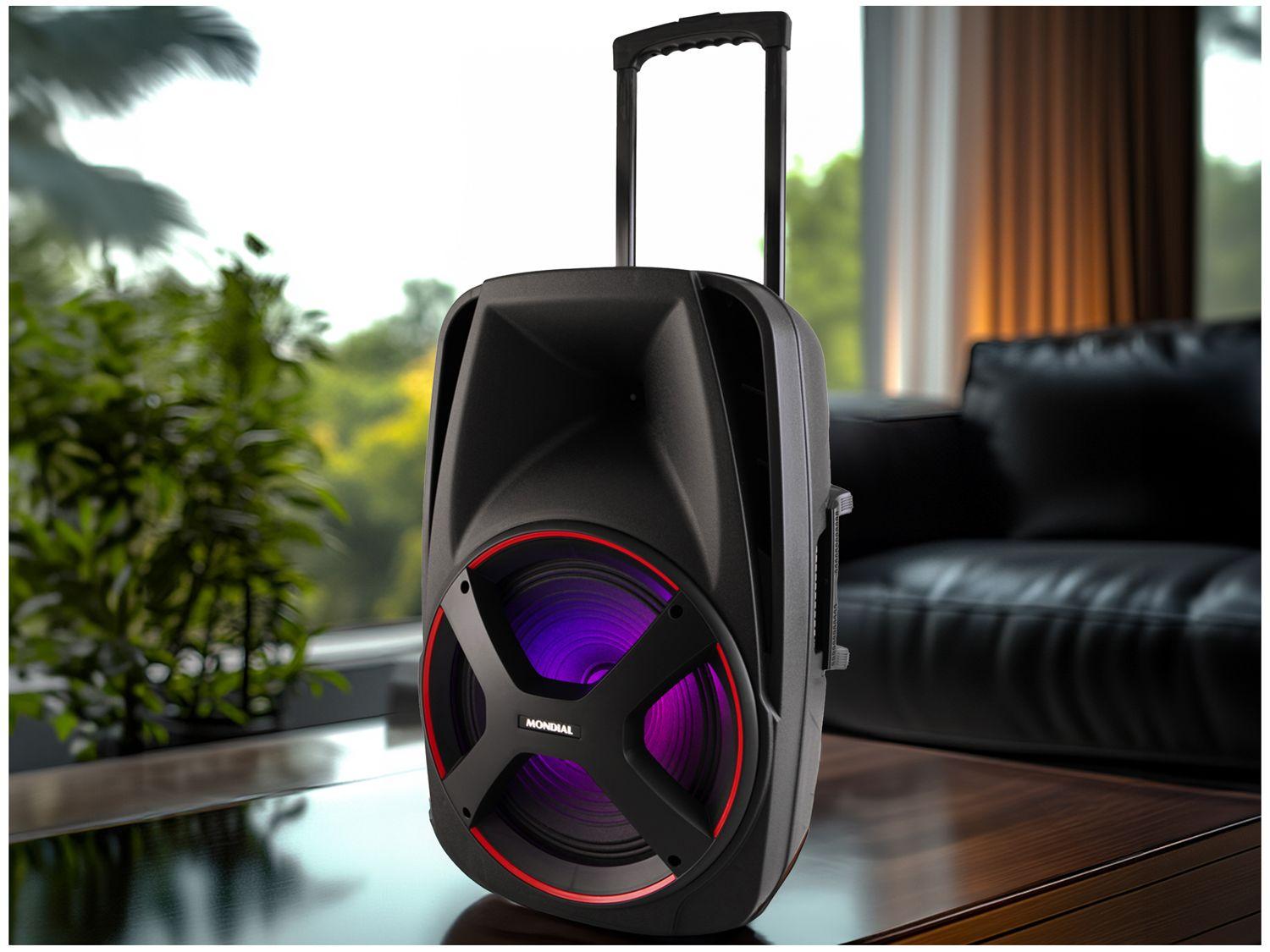 Caixa Amplificada Connect Power Mondial Cm-550
