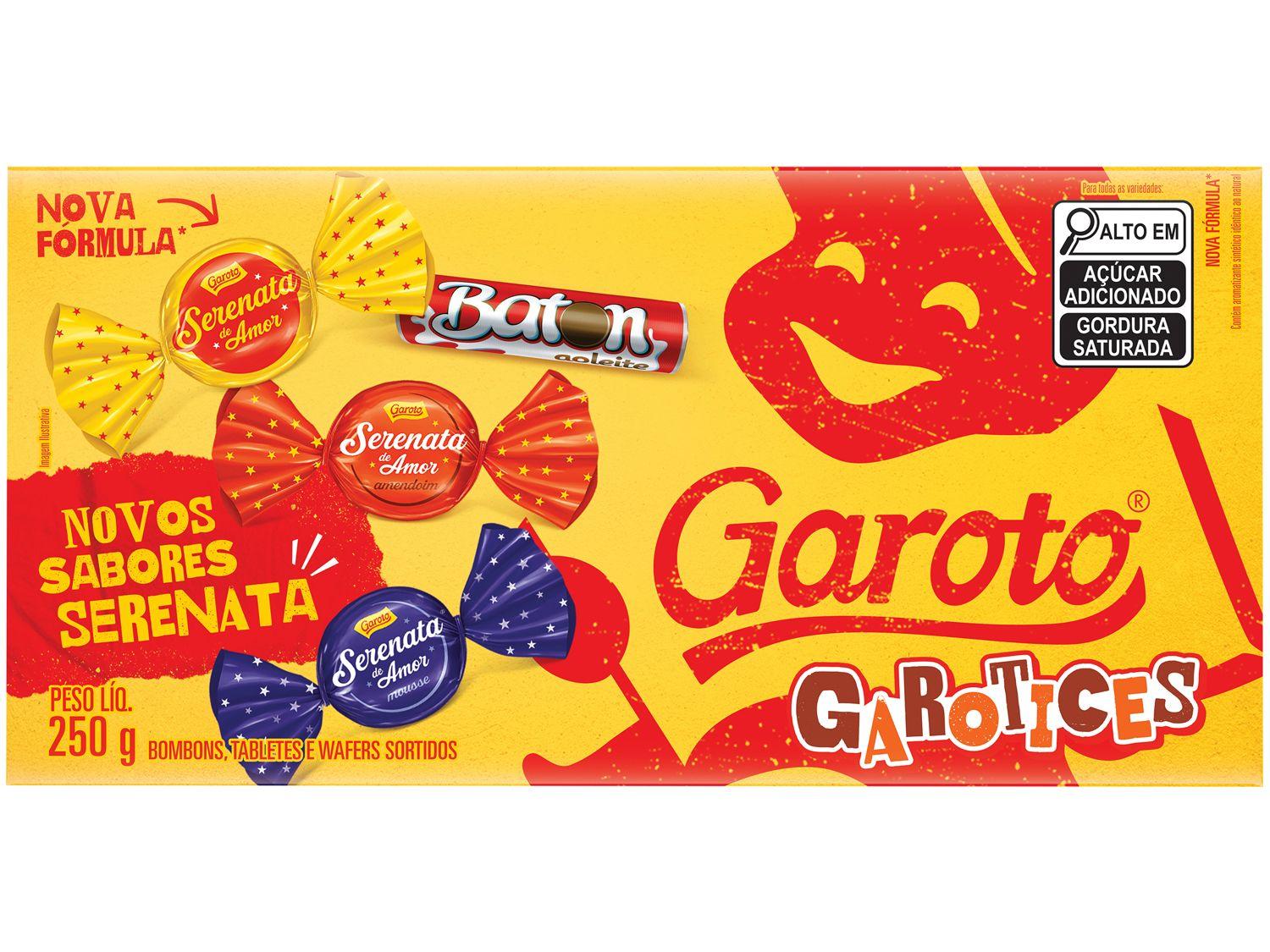 Caixa de Bombom Garoto Garotices Sortidos