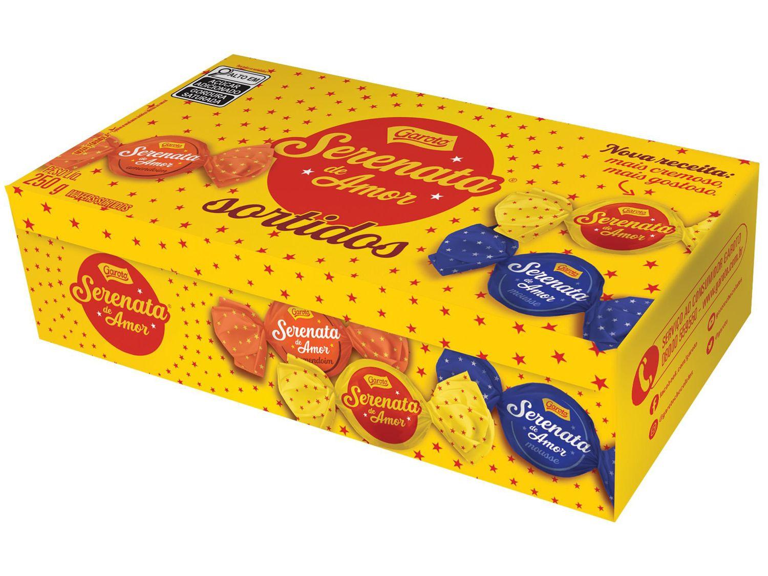 Caixa de Bombom Garoto Serenata de Amor 210,7g