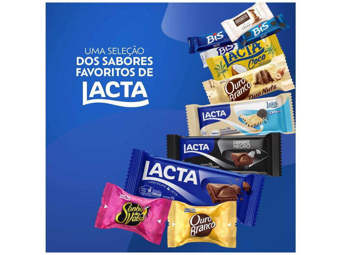 Caixa de Chocolates Variedades Lacta Favoritos 250g