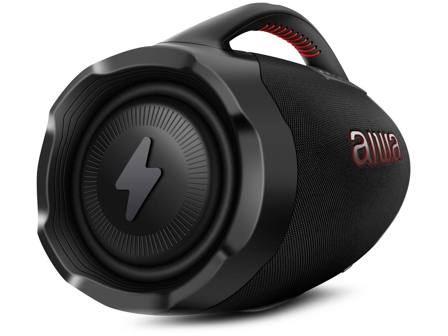 Caixa de Som Aiwa Boombox Plus AWS-BBS-01-B Bluetooth Amplificada 200W USB