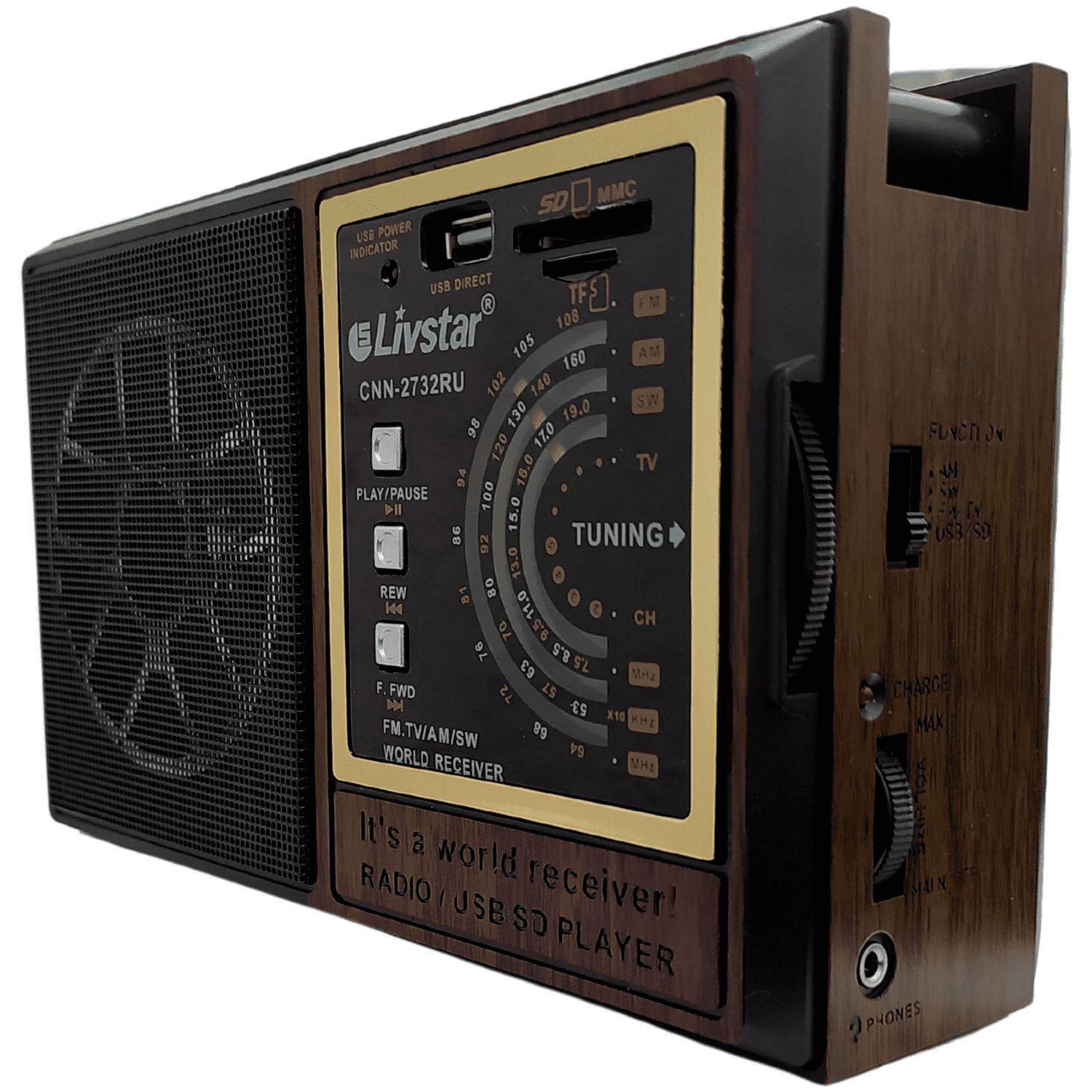 Caixa De Som Amplificada Bluetooth Potente Controle Radio Portátil Am ...