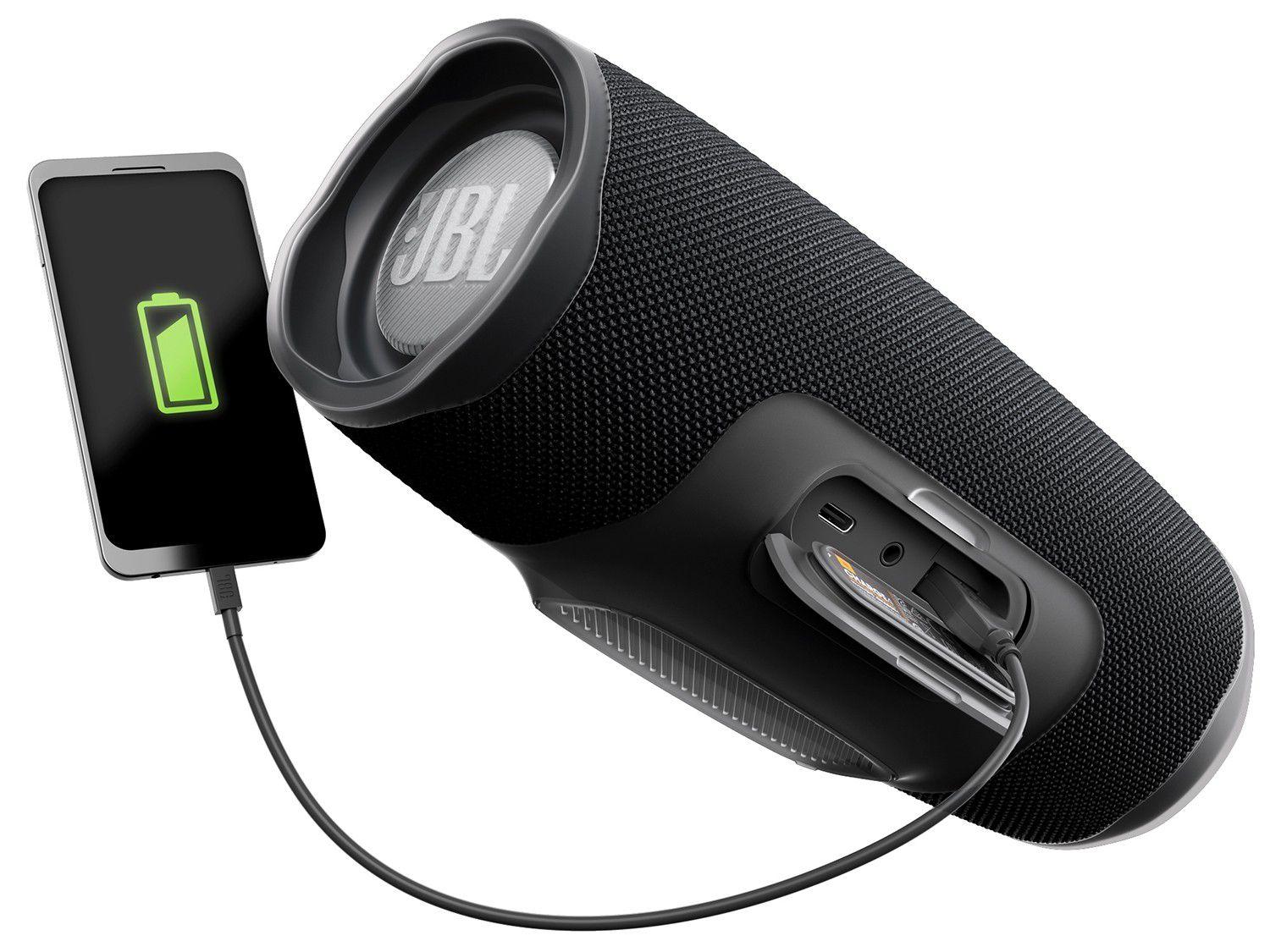 Caixa de Som Bluetooth JBL Charge 4 à Prova dÁgua Portátil 30W com