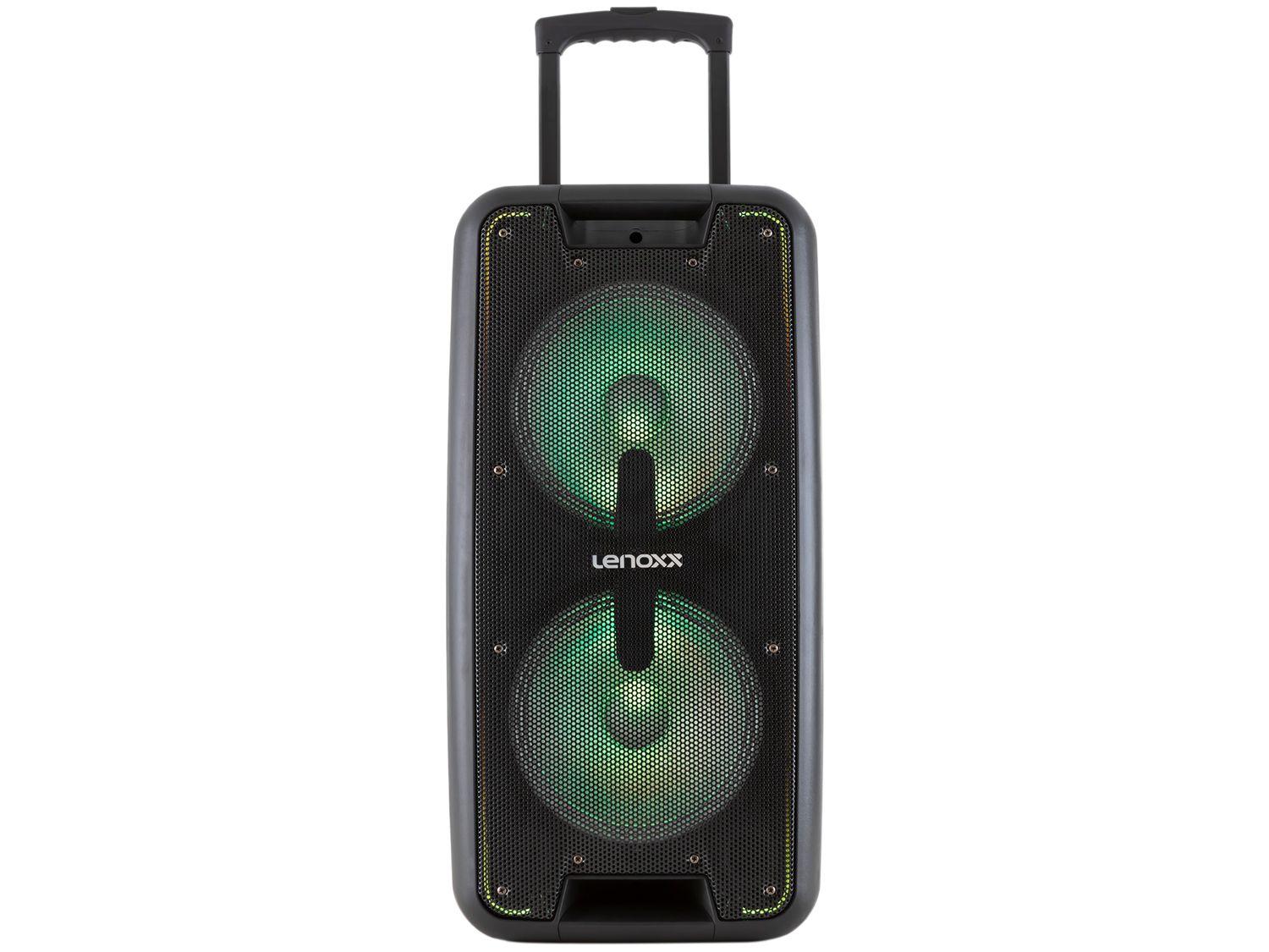 Caixa de Som Bluetooth Lenoxx CA 360 Ativa Amplificada 600W USB