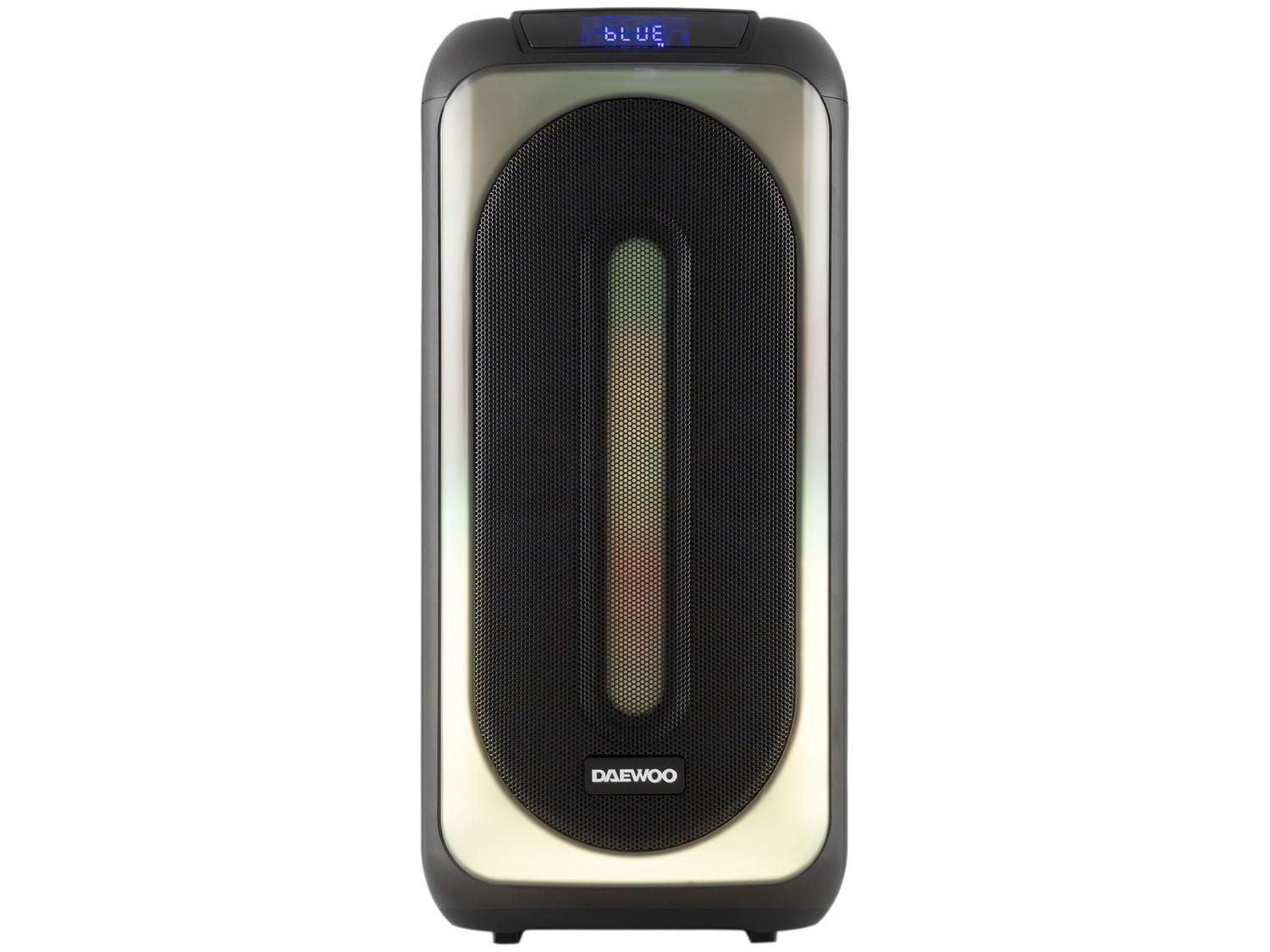 Caixa de Som Daewoo Partybox 600 DW815 Bluetooth Amplificada Portátil 600W USB