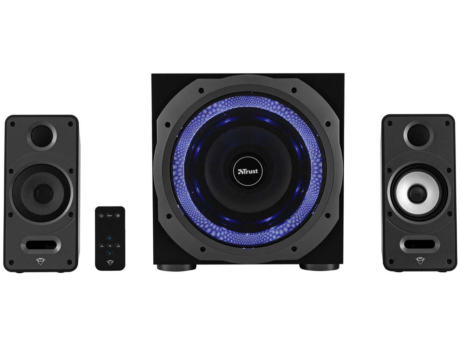 Caixa de Som Gamer Trust 2.1 120W RMS