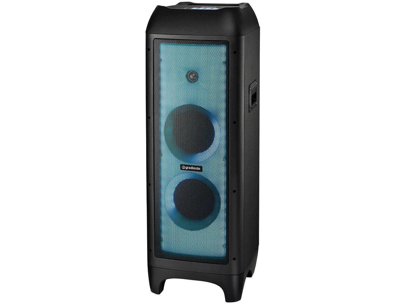 Caixa de Som Gradiente Extreme Colors Full Led