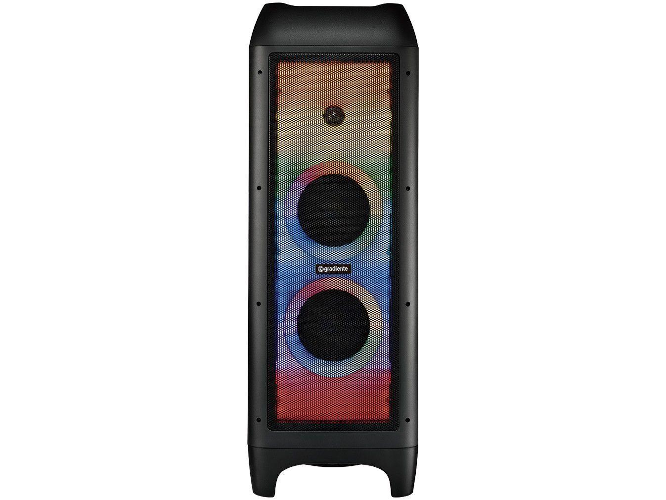 Caixa de Som Gradiente Extreme Colors Full Led