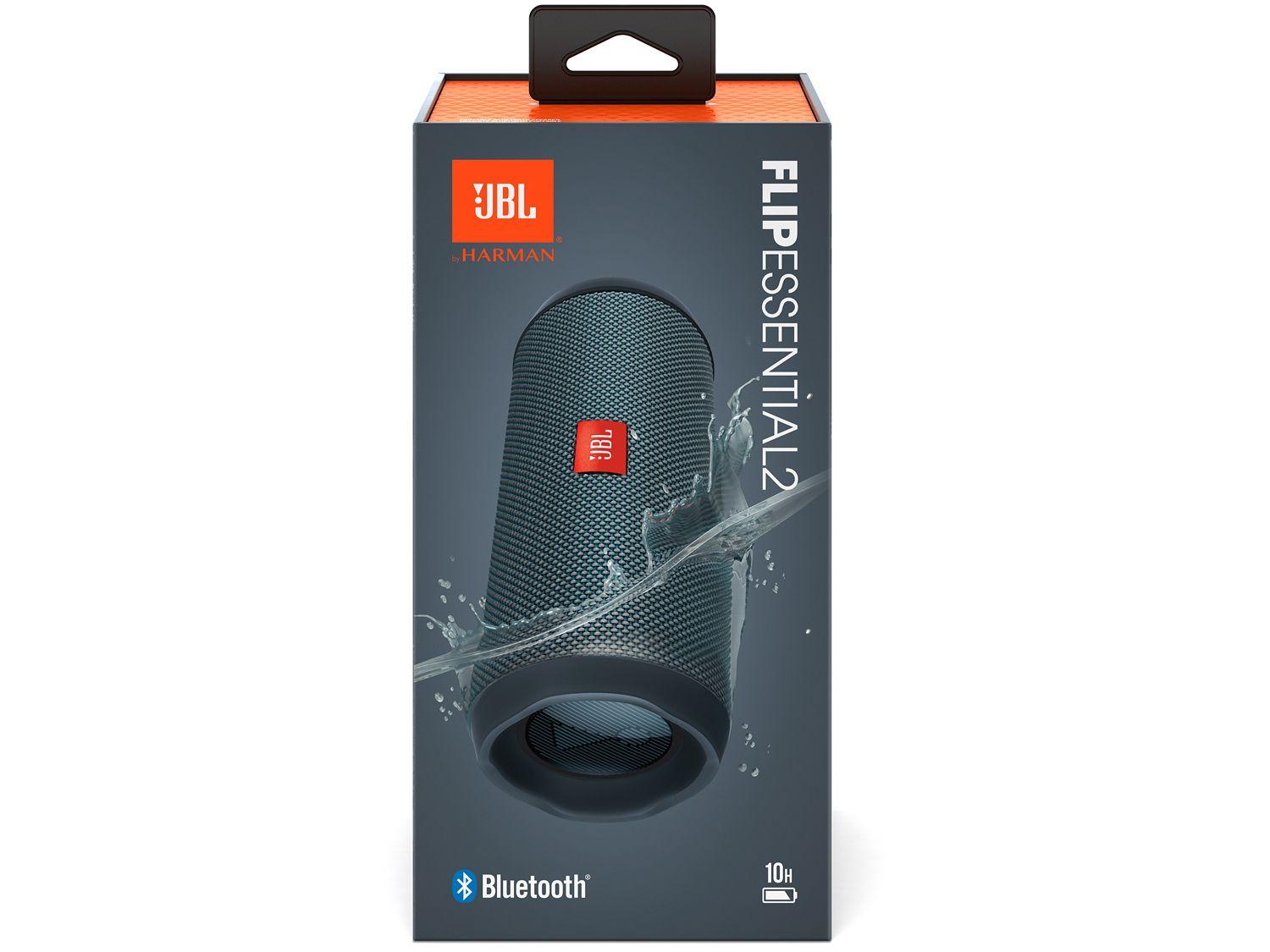 Caixa de Som JBL Flip Essential 2 Bluetooth - Portátil 20W à