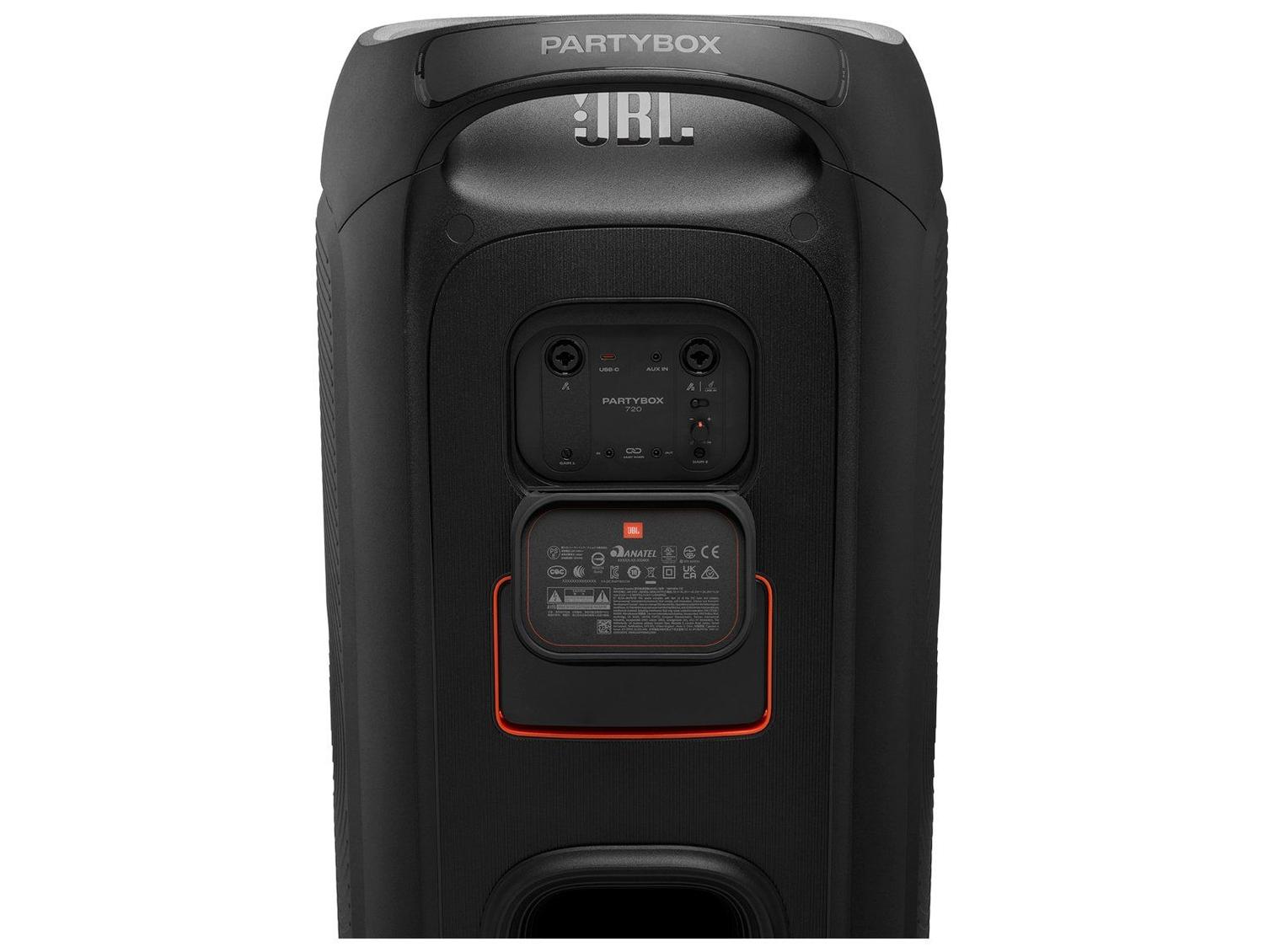 Caixa de Som JBL PartyBox 720 Bluetooth Amplificada Portátil 800W