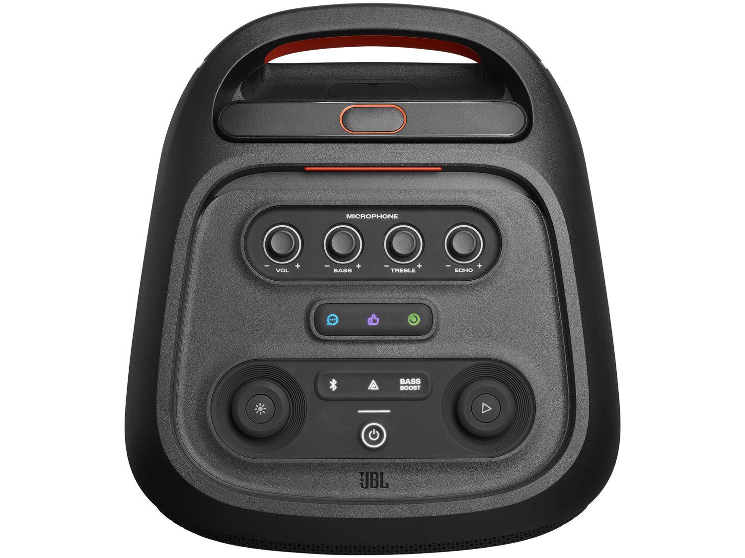 Caixa de Som JBL PartyBox Stage 320 Bluetooth Amplificada Portátil IPX4 240W USB