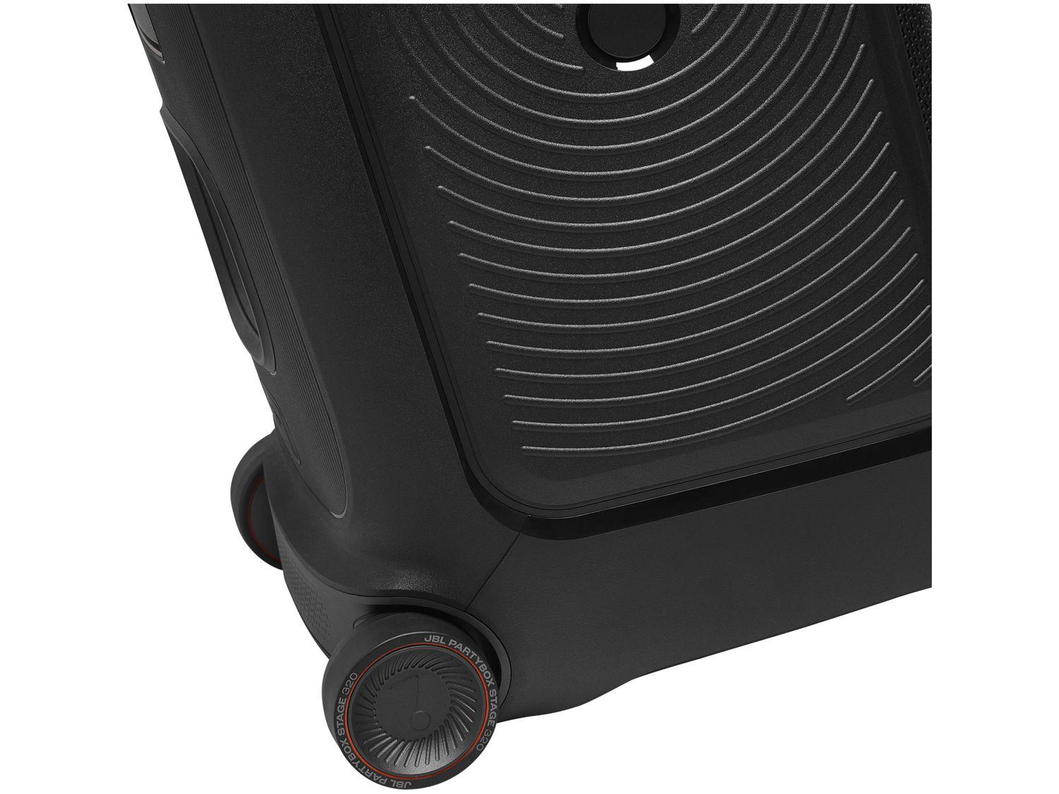 Caixa de Som JBL PartyBox Stage 320 Bluetooth Amplificada Portátil IPX4 240W USB