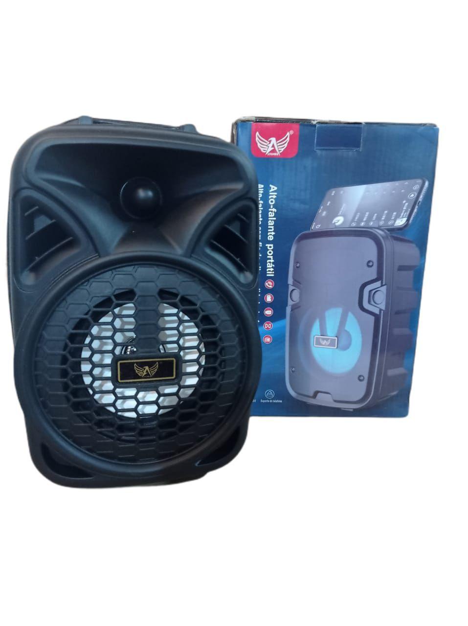 Caixa De Som Karaoke Bluetooth Com Lindo Microfone - ALTOMEX - Caixas de Som  - Magazine Luiza