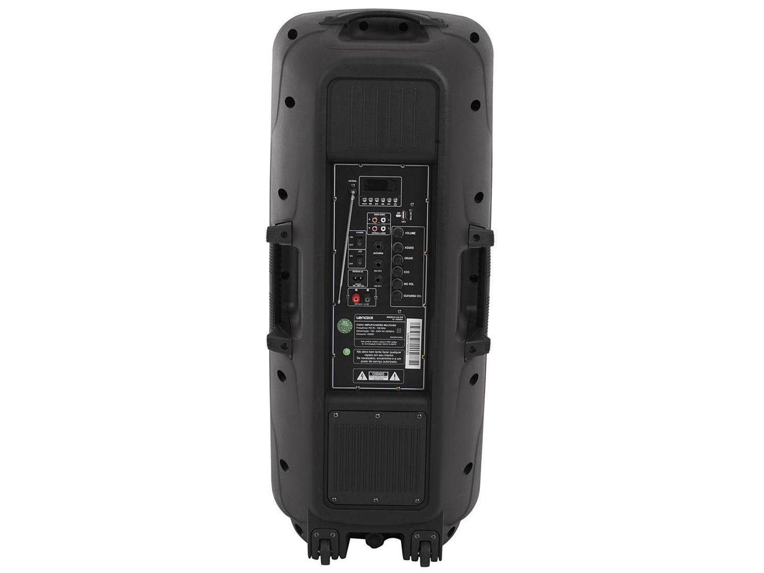 Caixa de Som Lenoxx CA 370 Bluetooth Amplificada