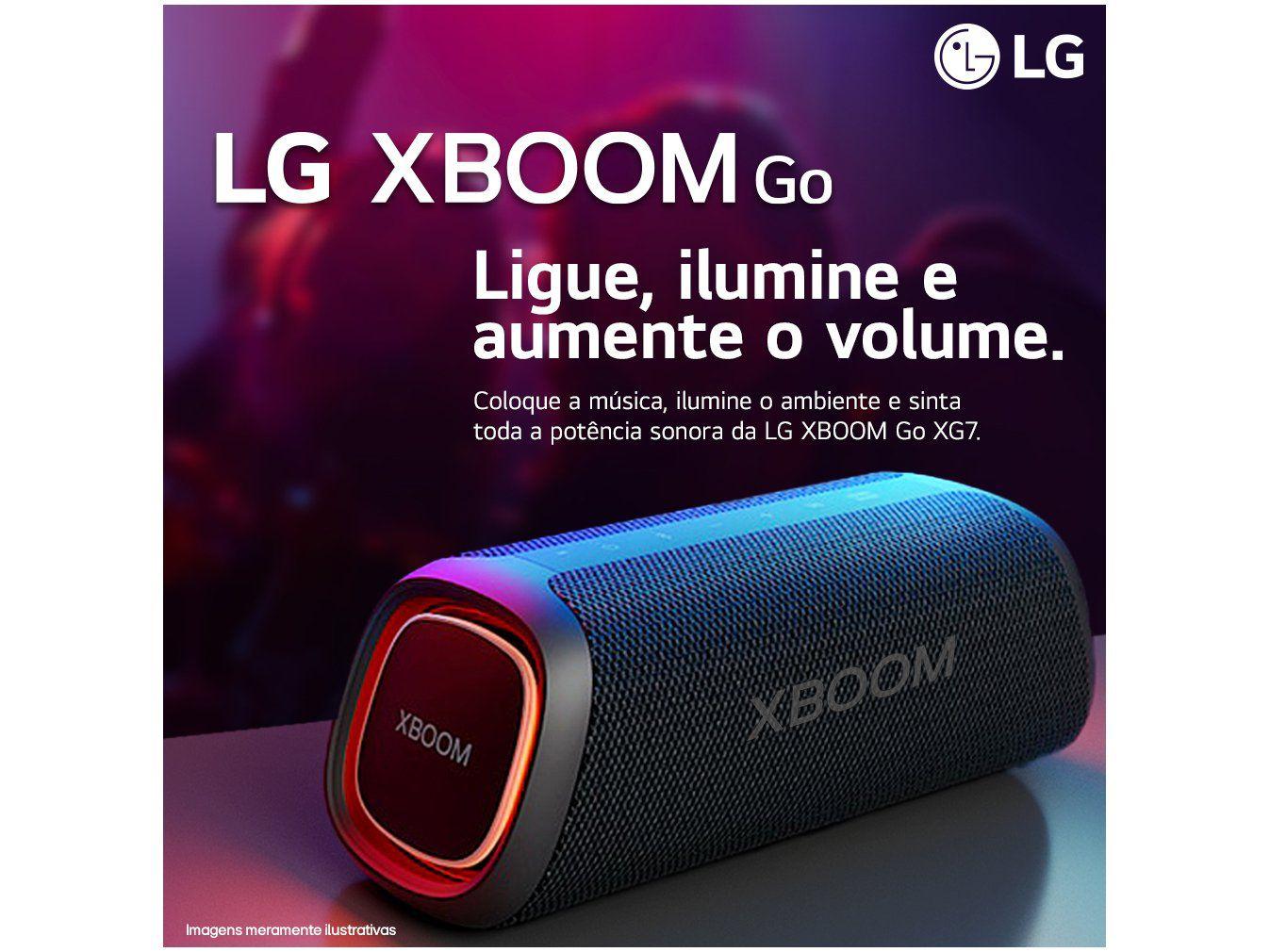 Caixa de Som LG XBOOM Go XG7S Bluetooth