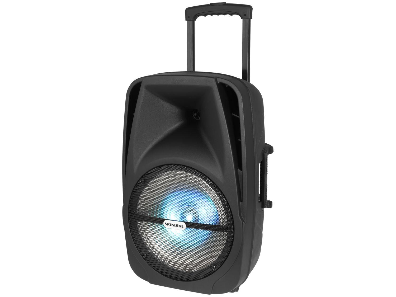 Caixa De Som Mondial Cm 500 Bluetooth Amplificada 500w Usb Cm 500