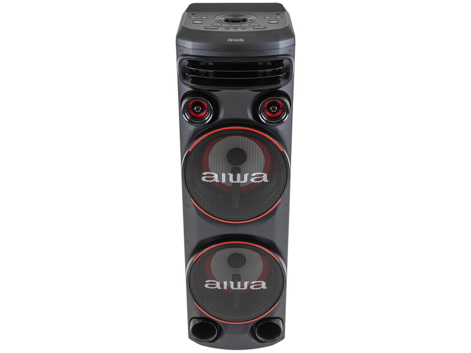 Caixa de Som Torre Aiwa AWS-T2W-02 Bluetooth 2300W RMS Amplificada