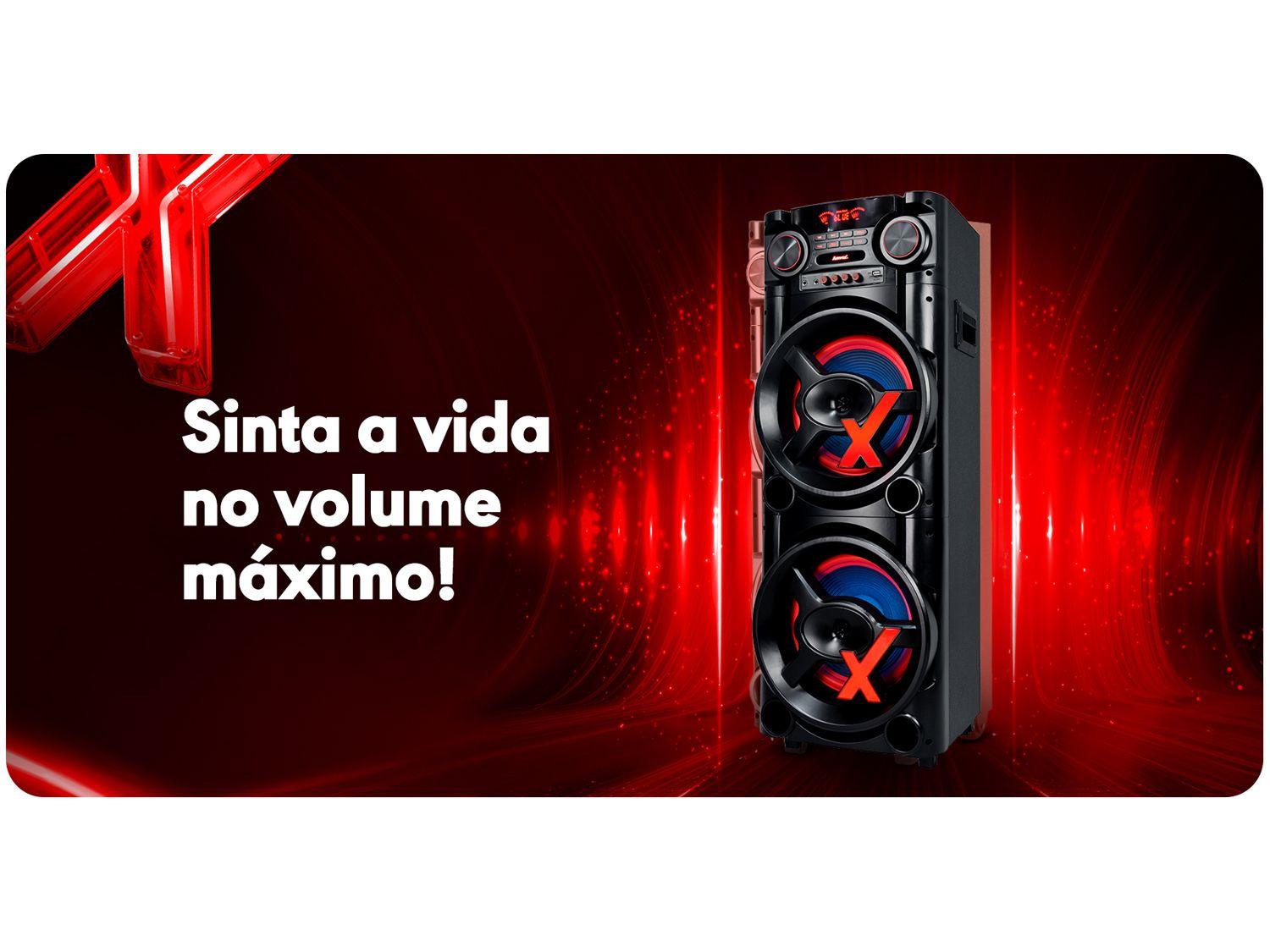 Caixa de Som Torre AMVOX ACA 1000 NEW X