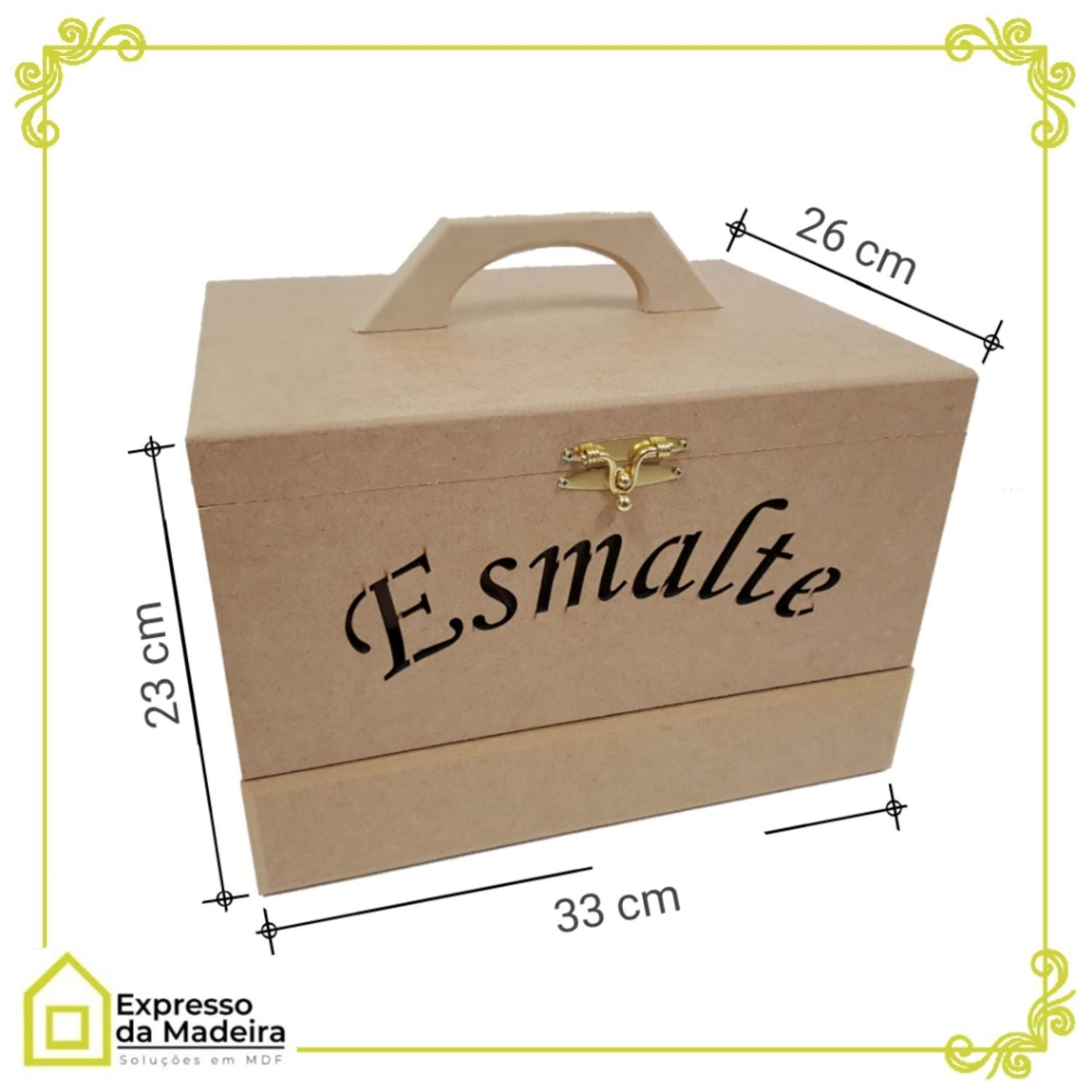 Caixa Esmalte Portátil Porta 63 Esmaltes Maleta Esmaltes Mdf - Expresso da  Madeira MDF - Organizador de Esmaltes - Magazine Luiza