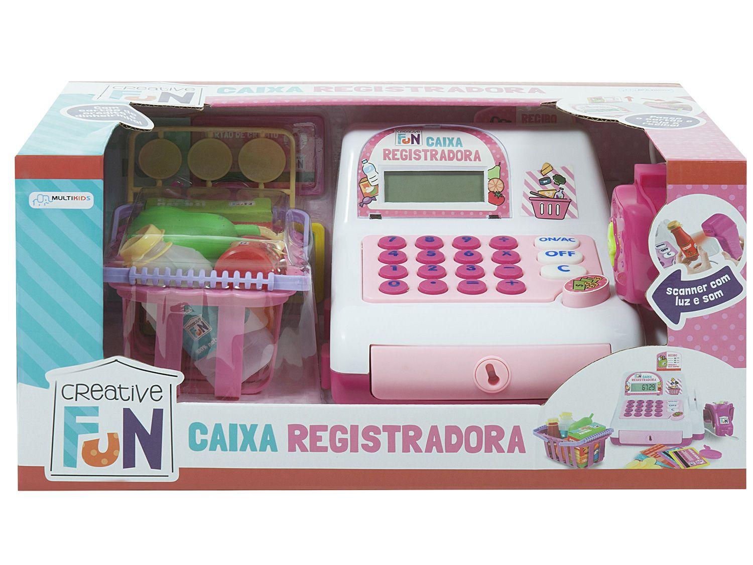 Caixa Registradora Creative Fun Infantil Multikids
