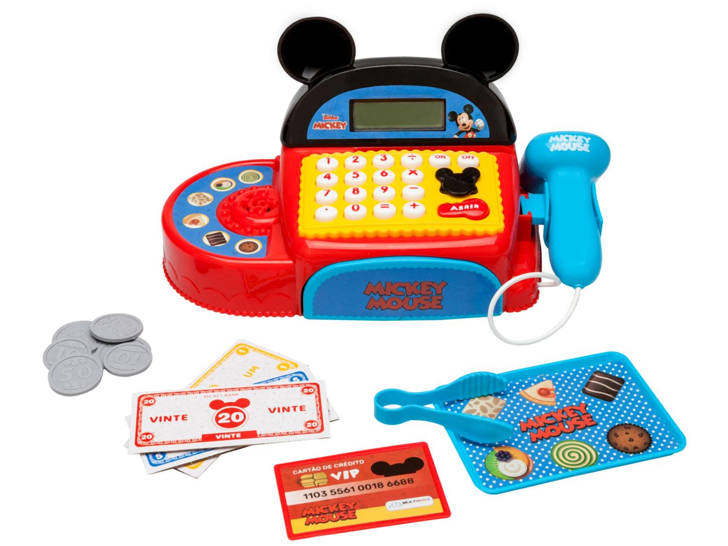 Caixa Registradora Infantil Mickey BR1312