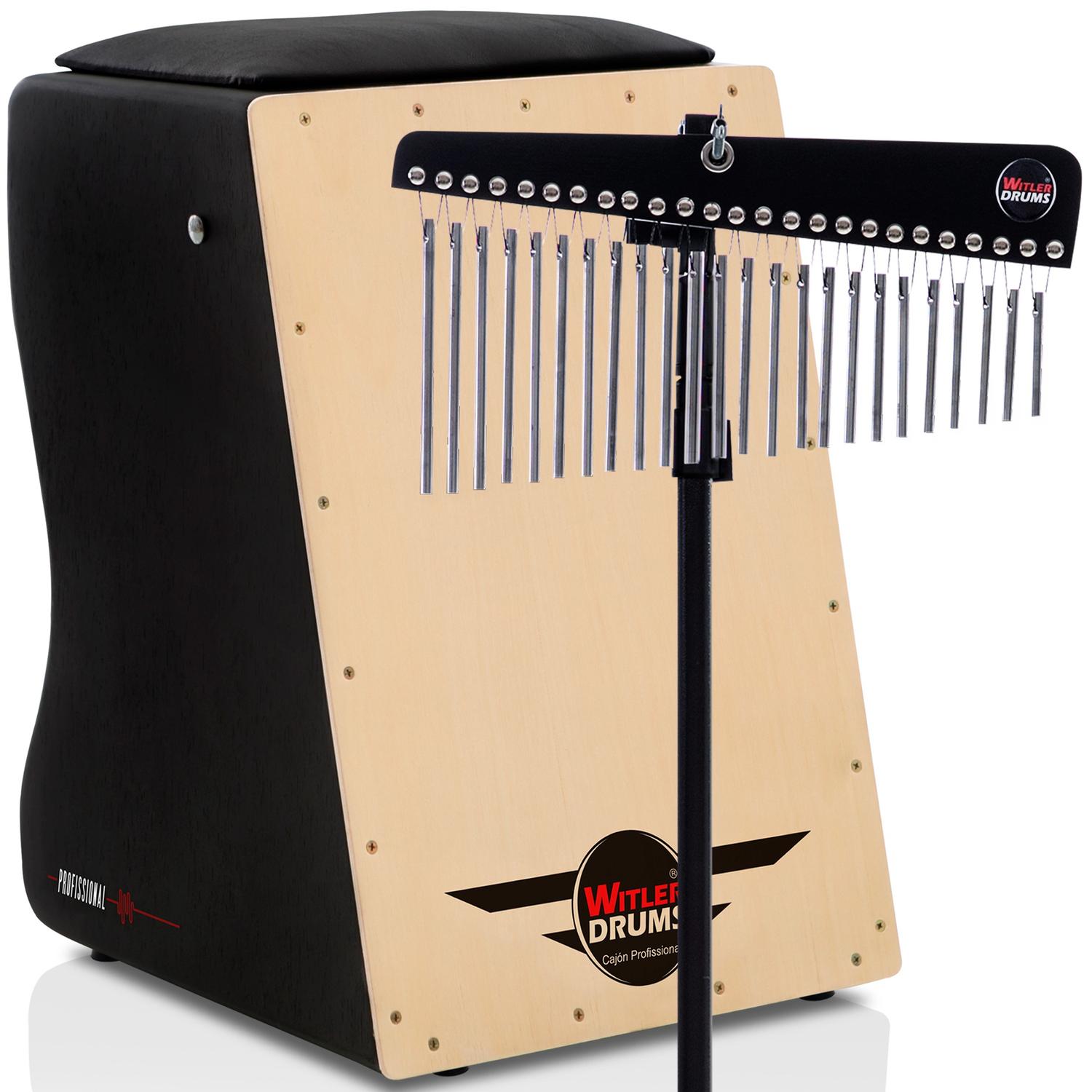 Cajón Inclinado Witler Drums Acústico Carrilhão Cajon Magazine Luiza