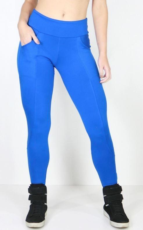 legging azul royal