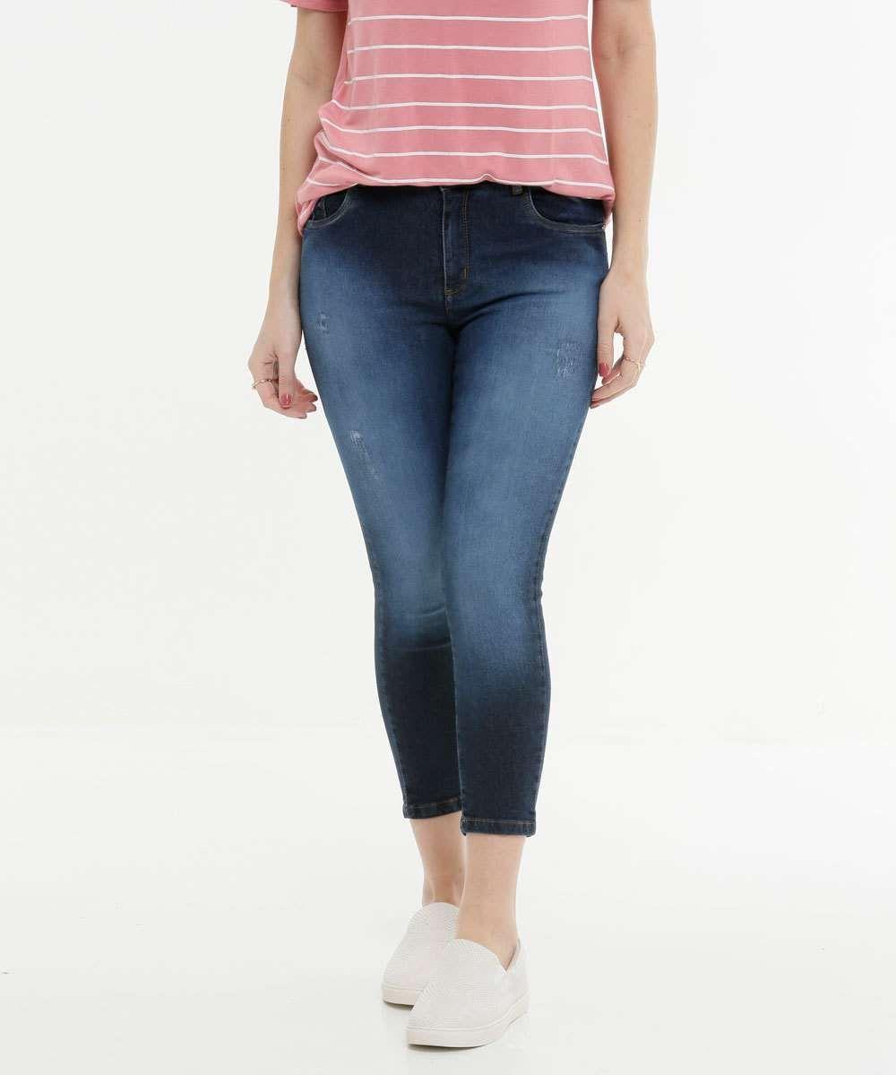 calça pescador feminina jeans