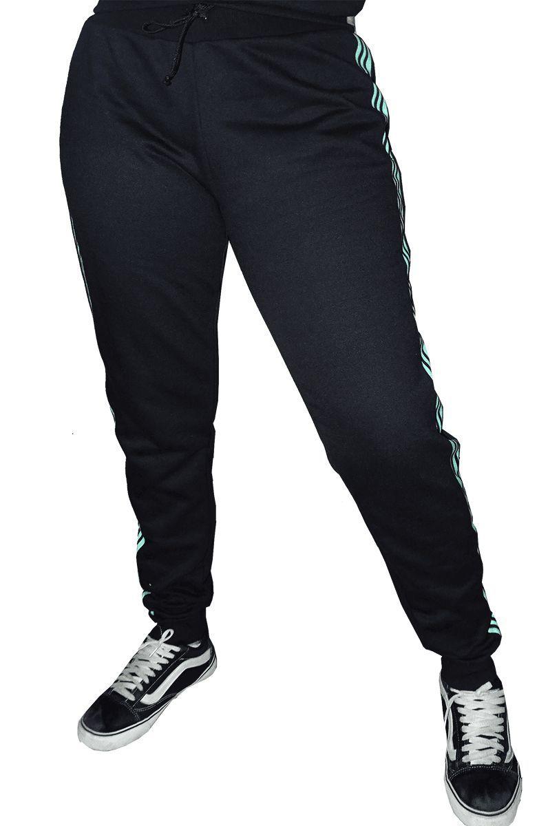 calça moletom plus size feminino