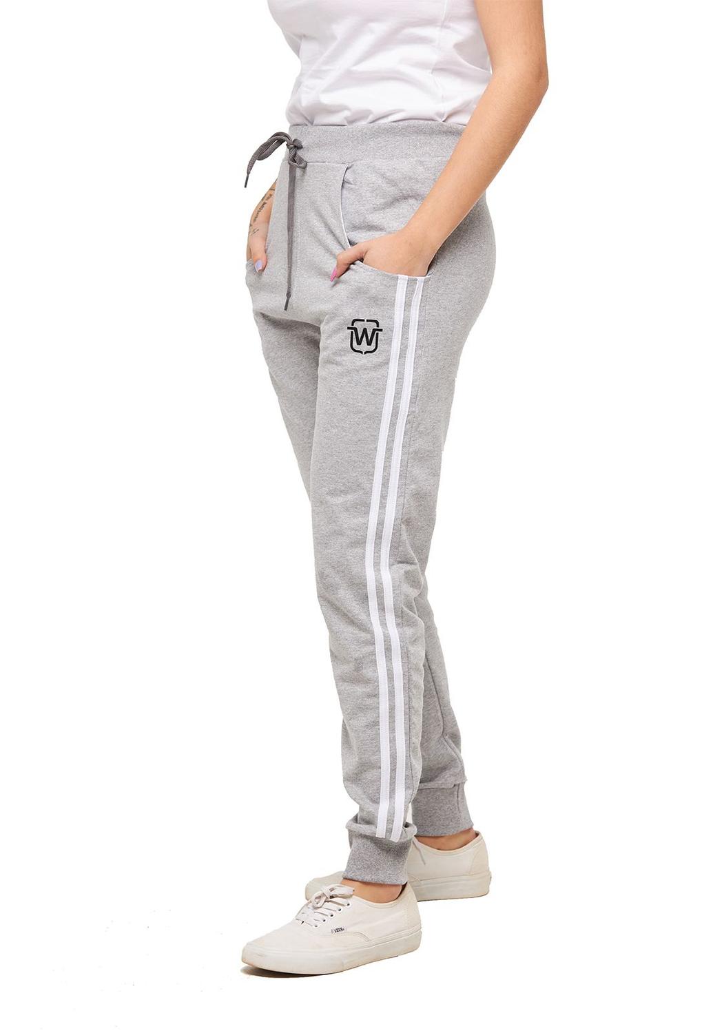 Calça de moletom feminina wooks saruel skinny sport luxo Calça