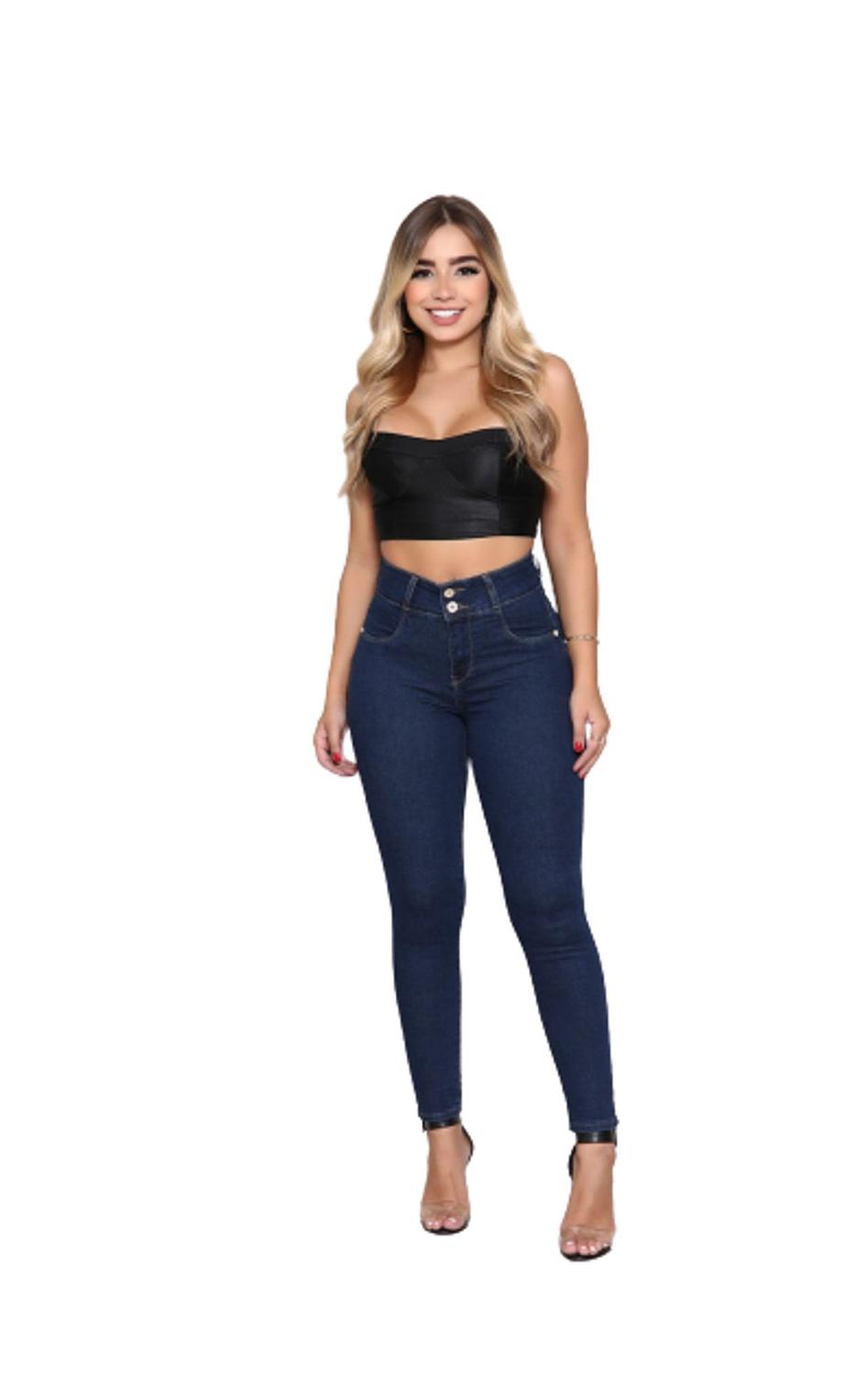 Cintura Alta Calca Jeans Feminina 2019 Denim CalÃ§a Cintura Alta