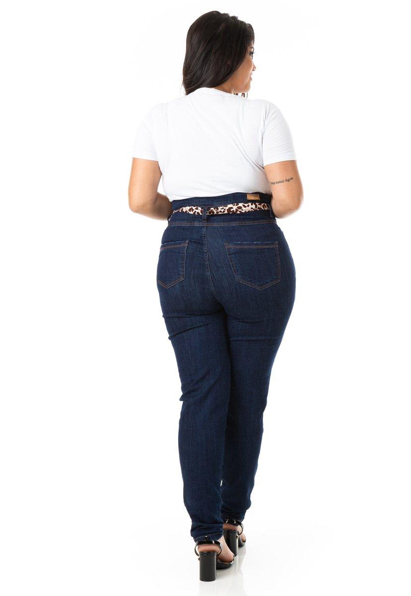 calça cintura alta plus size