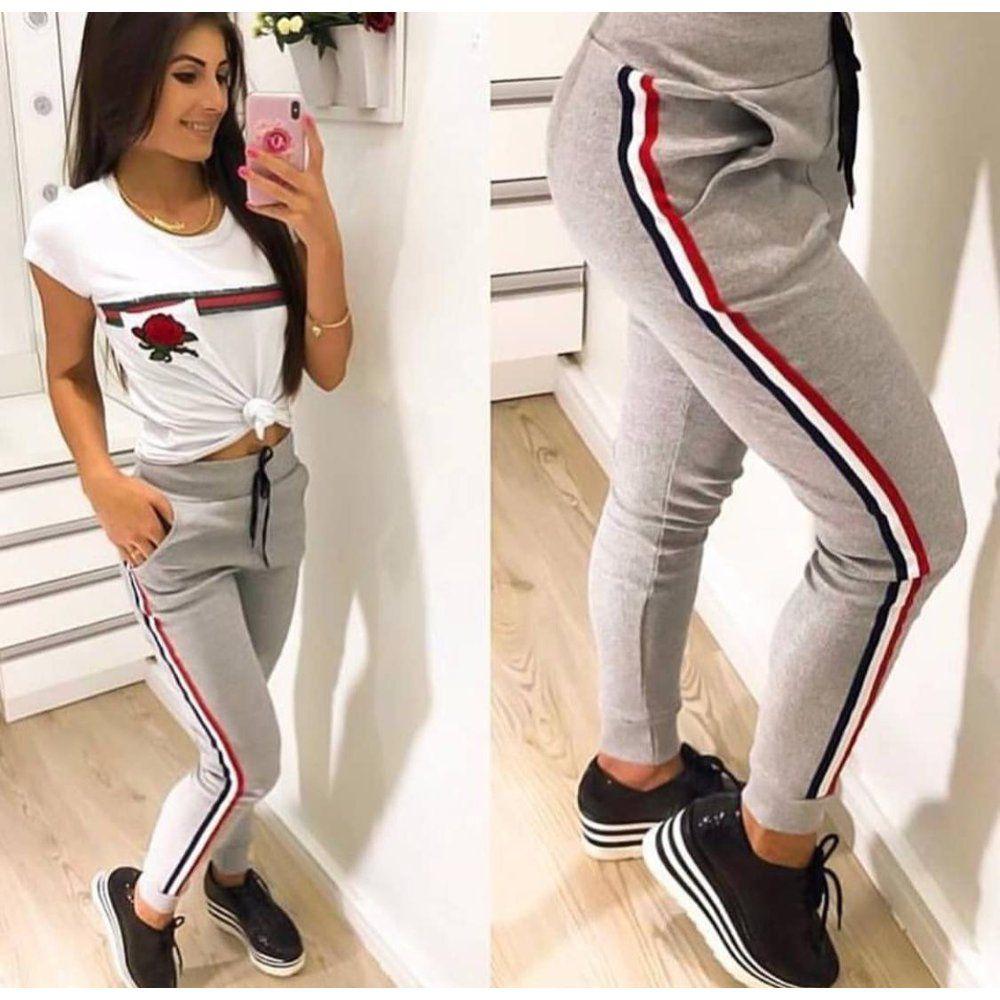 jogger cinza