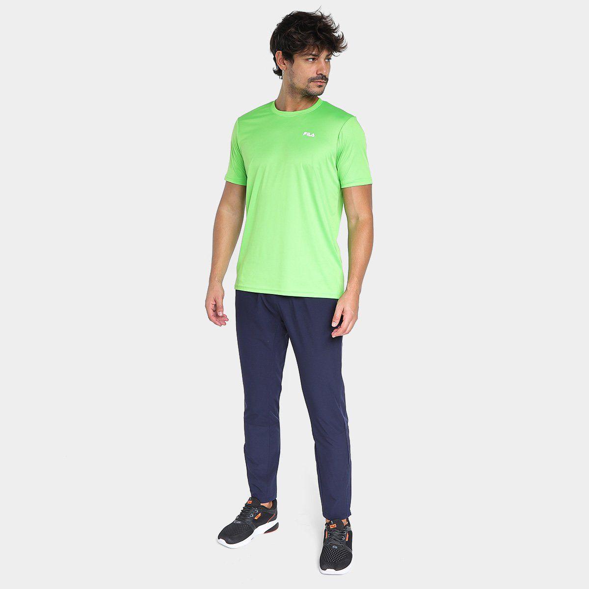 Calça Esportiva CalÇa Moletom Fila Masculino Calça Fila Slim Zip
