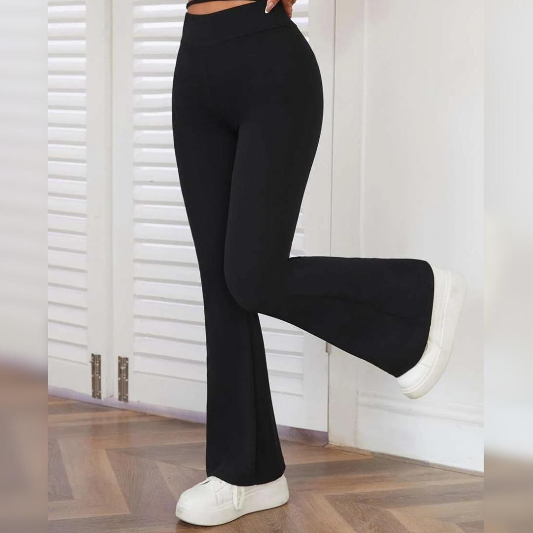 Calça Flare CalÃ§as Legging Suplex Flare CalÃ§a Bailarina Social