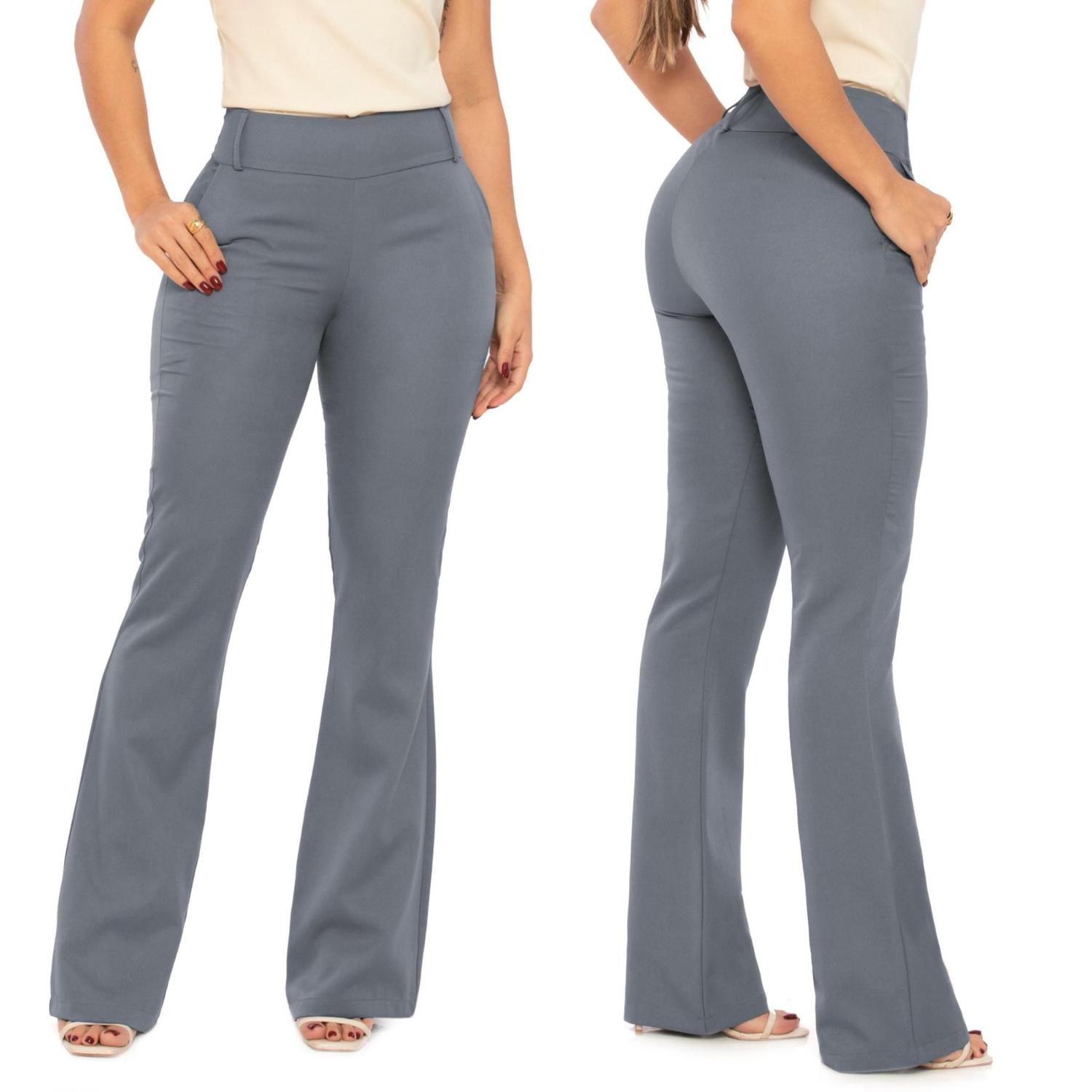Cintura CalÃ§a Alfaiataria Feminina Flare Calça Feminina CalÃ§a
