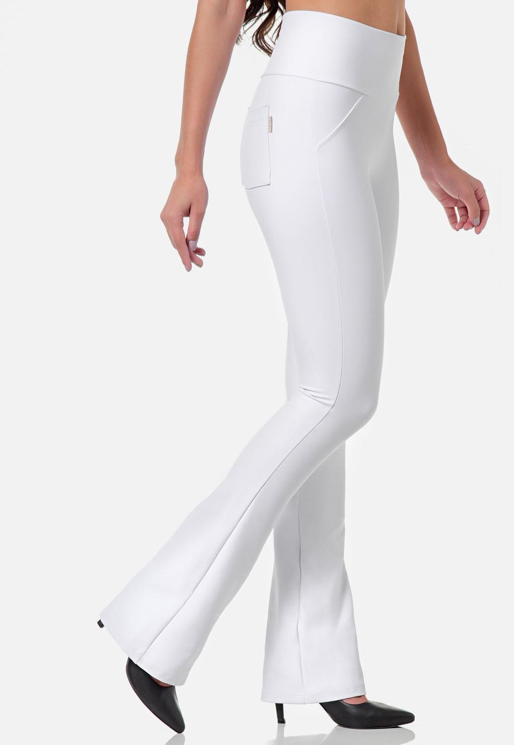 Calça flare lufani bailarina suplex branca poliamida - Outros Moda e  Acessórios - Magazine Luiza