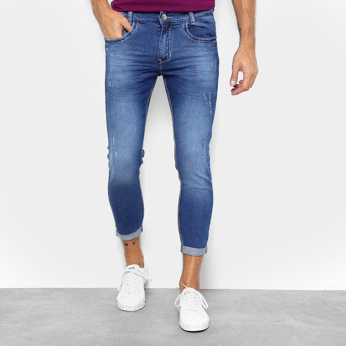 Barra Dobrada Meia CalÇa Masculina Jeans Moda Masculina CalÇa Jeans Barra  Dobrada Masculina Discount Calça, image size:1200x1200