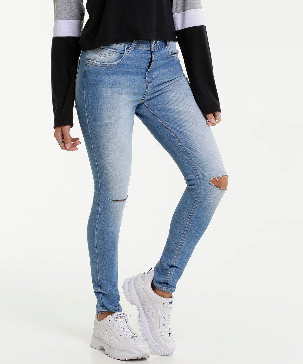 calça jeans feminina marisa