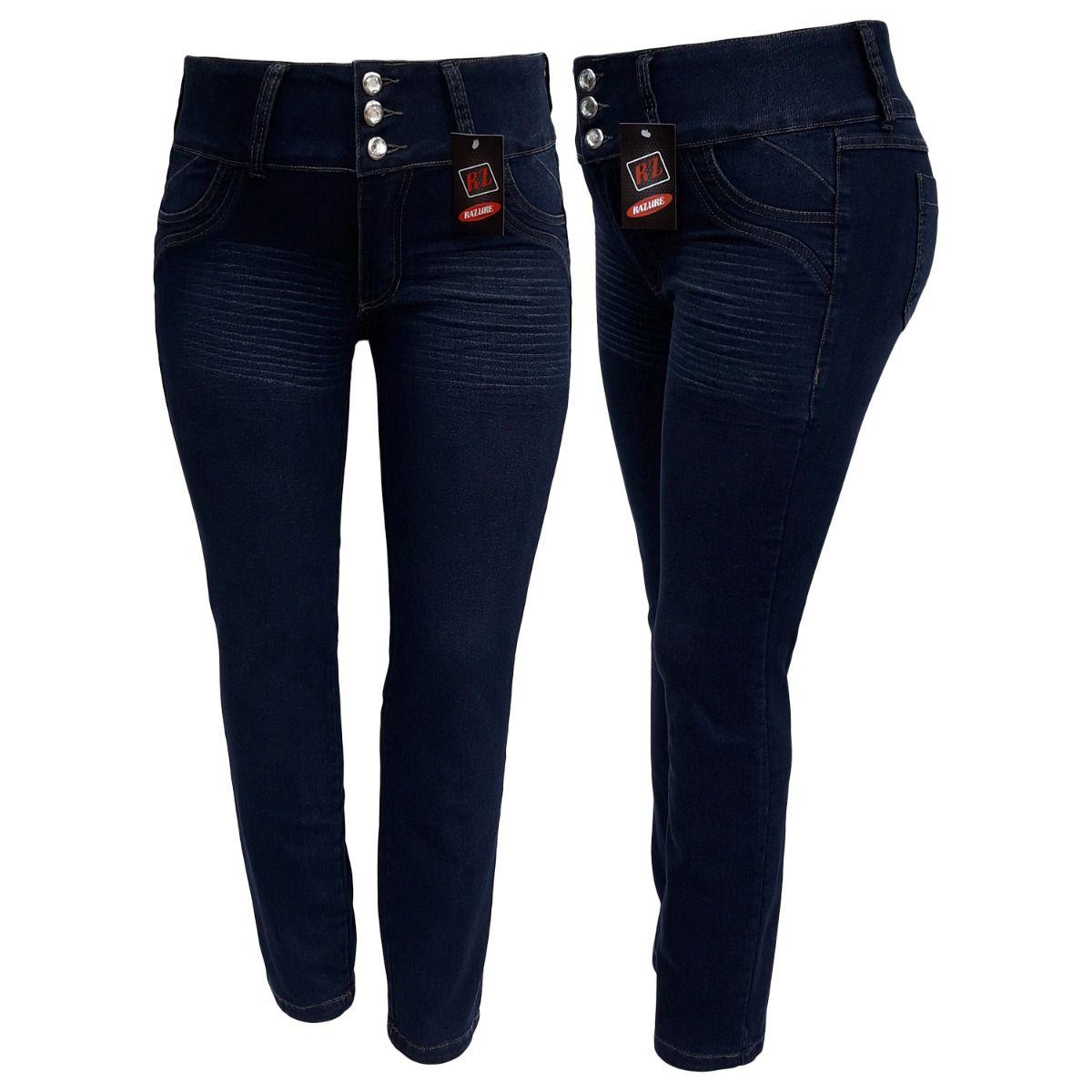 calça jeans cos largo