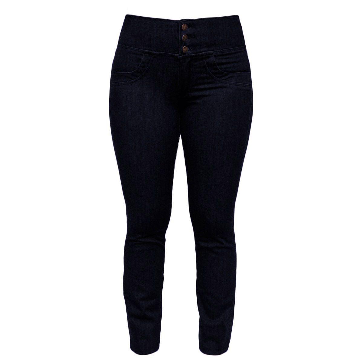 calça jeans feminina com elastico atras